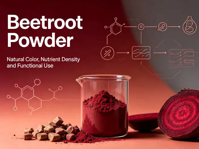 What Makes Beetroot Powder a Natural Colourant?